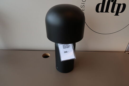 LIGA MUNK MAT SORT BORDLAMPE PORTABLE