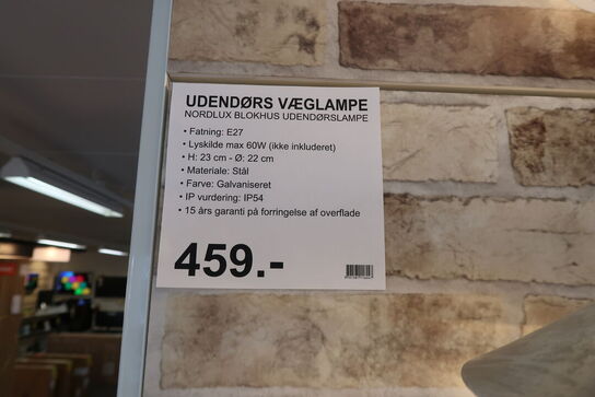 5 stk. Nordlux væglamper 