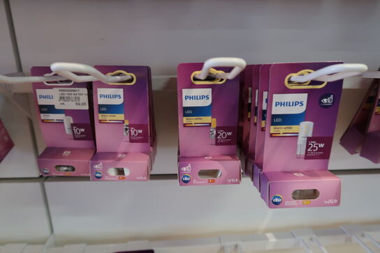 Kæmpe parti Philips pærer - ca. 310 pk. 