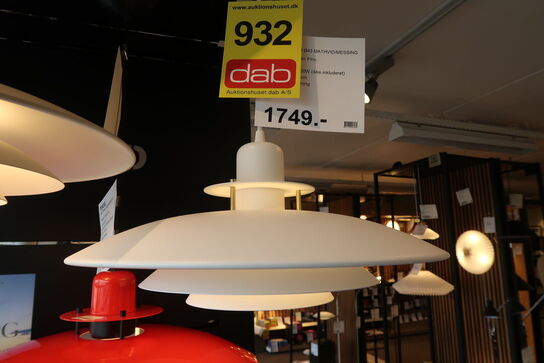Belid Primus I Pendel Ø43 Mathvid/Messing