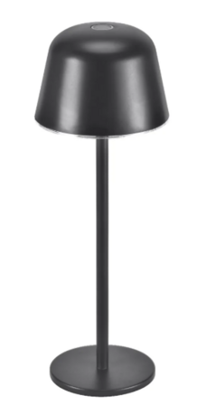 3 stk. Ledvance Endura Style genopladelig bordlampe, grå