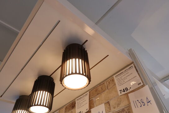 Nordlux Aludra Udendørs Loftlampe Metalic Brown 