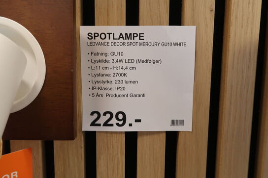 7 stk. Ledvance spotlamper
