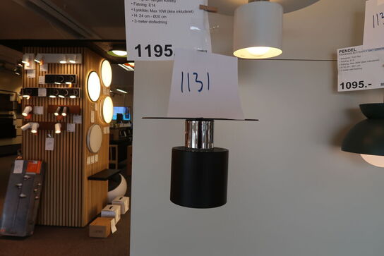 Frandsen Kolorit Pendel Ø20 EU Mat Sort