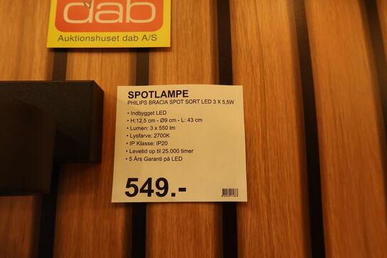 8 stk. Philips Bracia spotlamper  