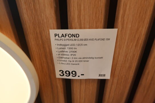 4 stk. Philips lotslamper 