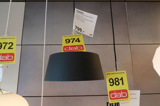 Nordlux Clasi 30 Pendel Black