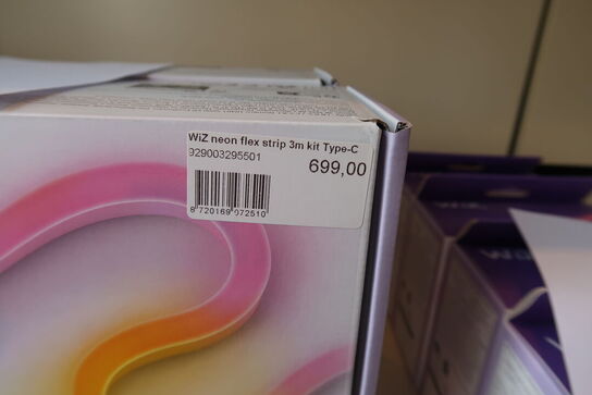 2 stk. WiZ Neon Flex Strip, 3 meter, 24W, RGB