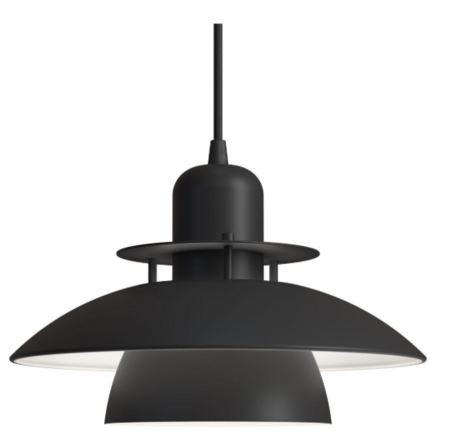 Belid Primus IV Pendel Ø28 Matt Black 