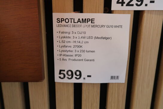 7 stk. Ledvance spotlamper