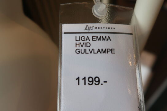 LIGA EMMA HVID GULVLAMPE