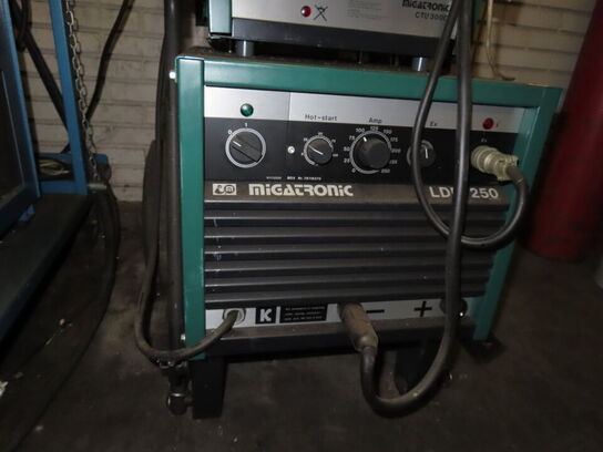 Svejsemaskine, MIGATRONIC LDE 250 / CTU3000 / KT2