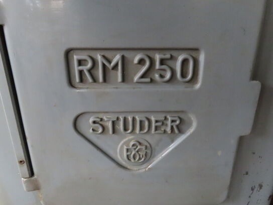 Cylinderslibemaskine, STUDER RM250