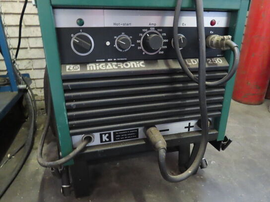 Svejsemaskine, MIGATRONIC LDE 250 / CTU3000 / KT2