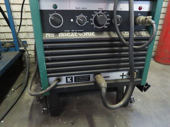 Svejsemaskine, MIGATRONIC LDE 250 / CTU3000 / KT2