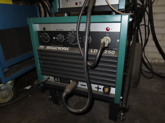 Svejsemaskine, MIGATRONIC LDE 250 / CTU3000 / KT2