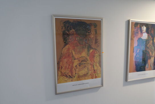 Indrammet plakat