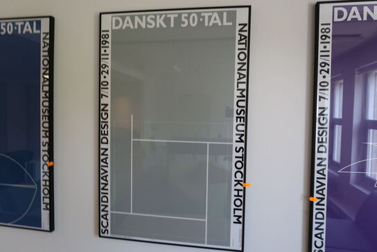 3 stk. plakater