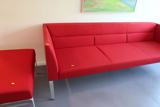 Sofa samt puf KINNARPS
