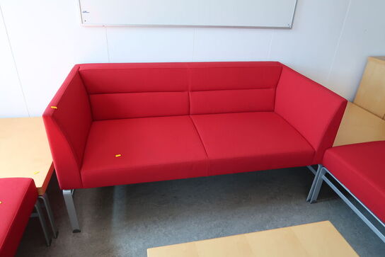 Sofa samt puf KINNARPS