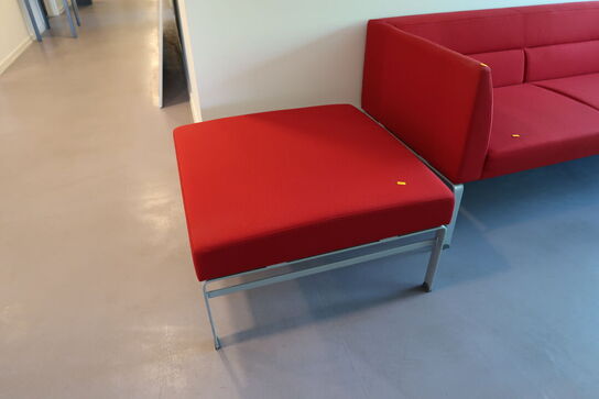 Sofa samt puf KINNARPS