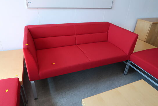 Sofa samt puf KINNARPS