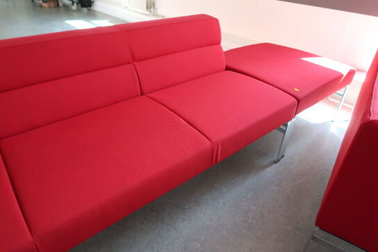 Sofa samt puf KINNARPS samt bord