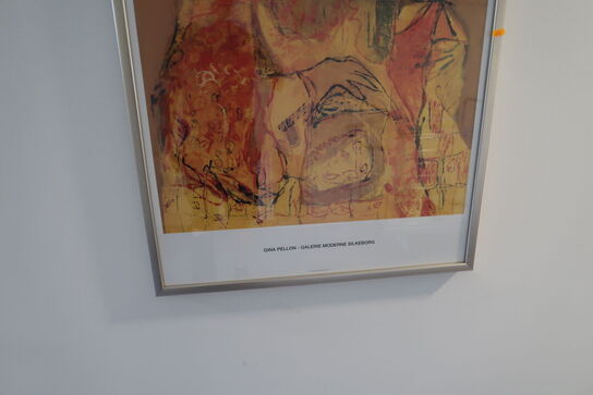 Indrammet plakat