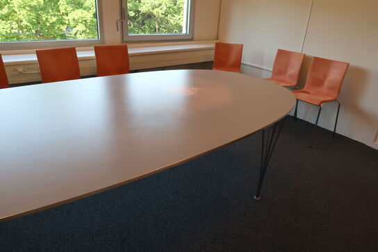 Spisebord PIET HEIN Fritz Hansen Superellipse
