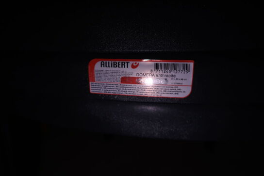 9 stk. havestole ALLIBERT Gomera Anthracite