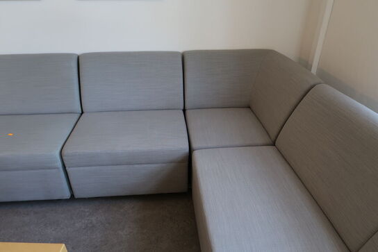 Sofa af 7 stk. moduler