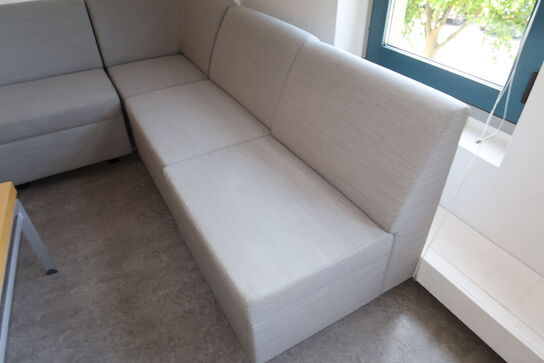 Sofa af 7 stk. moduler