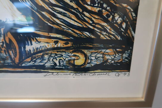 3 stk. plakater/litografier