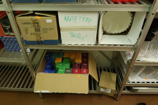 Div. Køkkenservice, te m.m.