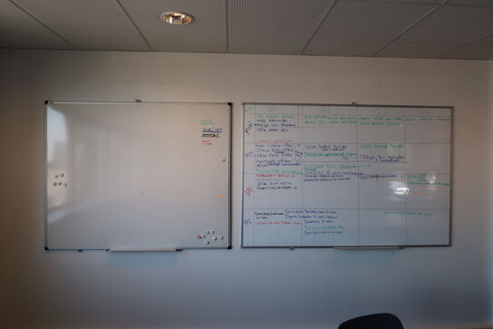 3 stk. whiteboards