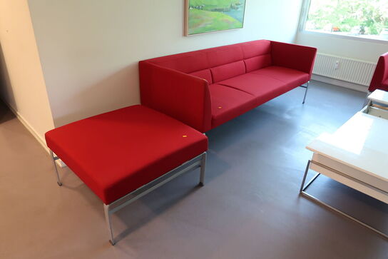 Sofa samt puf KINNARPS