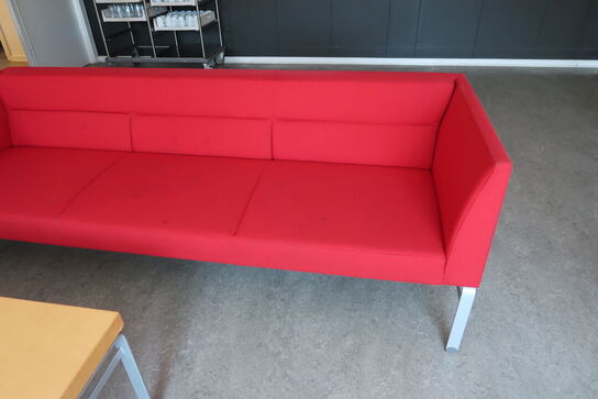 Sofa samt puf KINNARPS