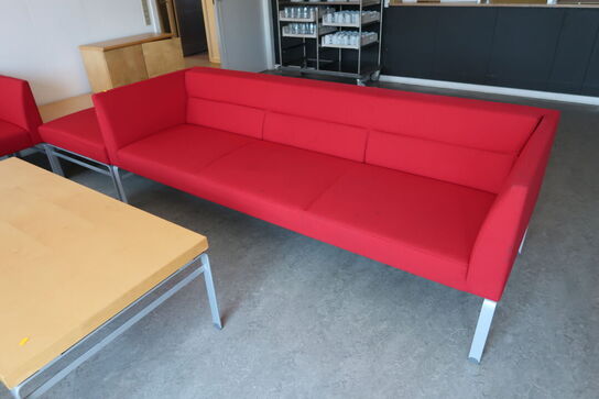 Sofa samt puf KINNARPS