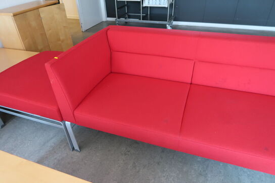 Sofa samt puf KINNARPS