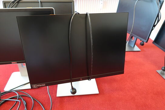 2 stk. computerskærme DELL,P2214Hb HP HQ-TRE