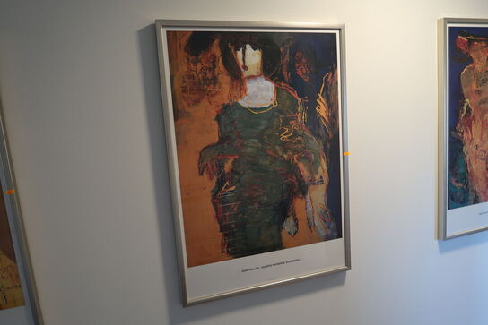 Indrammet plakat