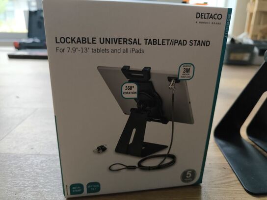 2 stk. tablet/Ipad stand DELTACO