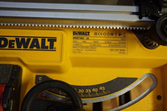 DeWalt DWE-7485 -QS Rundsav