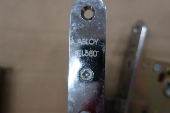 3 stk. el-låsekasser ABLOY