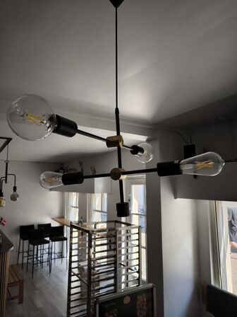 Lampe med pærer