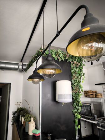 Lampe med pærer