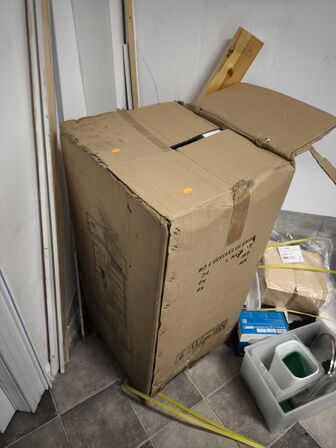 Varmeskab med damp (ubrugt)