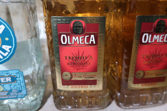 3 flasker tequila OLMECA