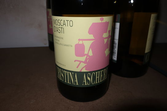 6 flasker mousserendevin CRISTINA ASCHERI MOSCATO D'ASTI