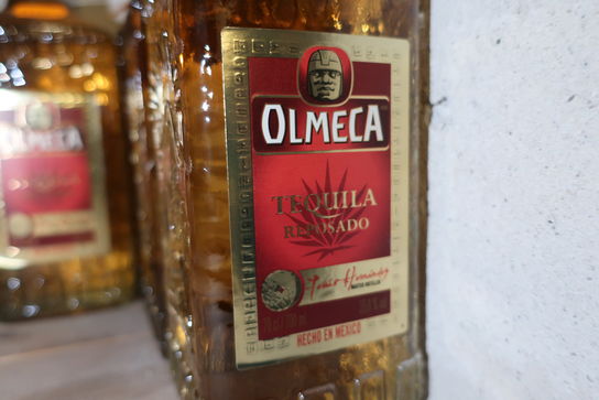 4 flasker tequila OLMECA